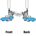 The King Strip Weathers Ornament Personalized Baby With Helmet Collection - Gearcarcover - 4