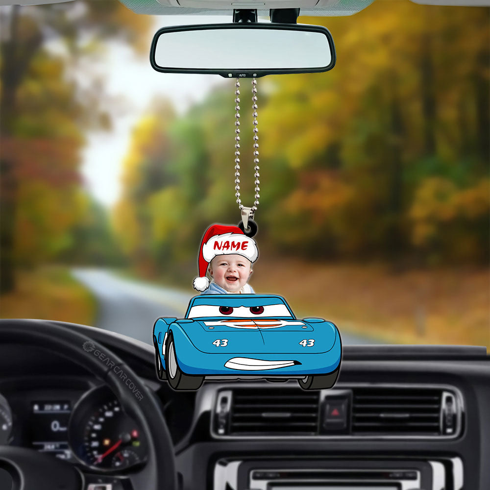 The King Strip Weathers Ornament Personalized Christmas Baby Collection - Gearcarcover - 3