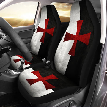 The Knights Templar Car Seat Covers Symbol Car Accessories - Gearcarcover - 1