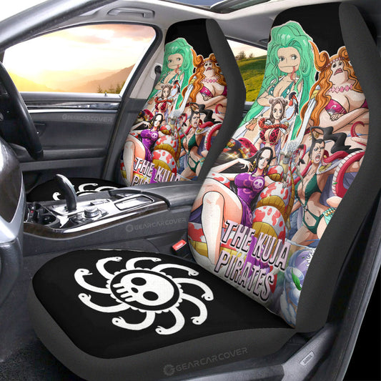 The Kuja Pirates Car Seat Covers Custom One Piece Anime Car Accessories - Gearcarcover - 1