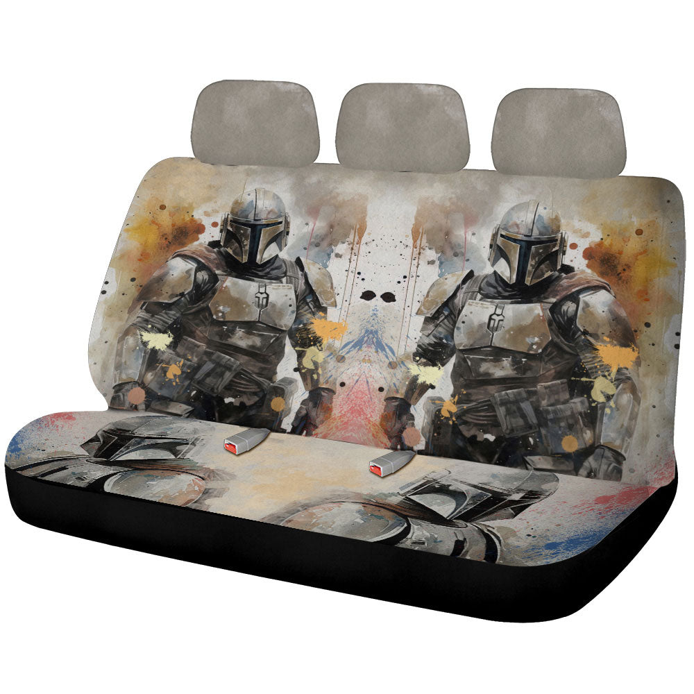 The Mandalorian Car Back Seat Covers Collection - Gearcarcover - 1