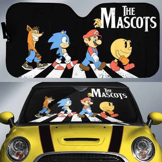 The Mascots Crosswalk Car Sunshade Custom Car Accessories - Gearcarcover - 1