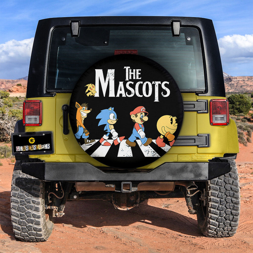 The Mascots Crosswalk Spare Tire Covers Custom Car Accessories - Gearcarcover - 2