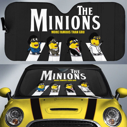 The Minions Crosswalk Car Sunshade Custom Car Accessories - Gearcarcover - 1