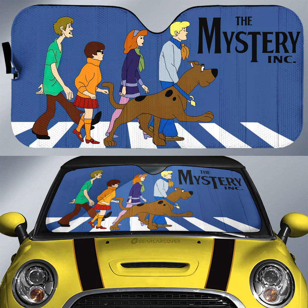 The Mystery Inc Crosswalk Car Sunshade Custom Car Accessories - Gearcarcover - 1