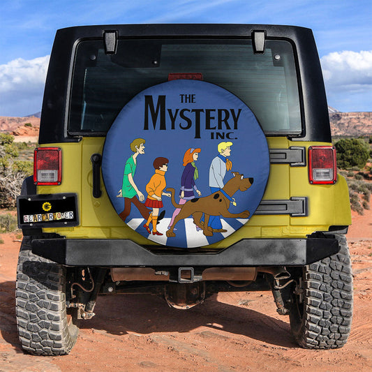 The Mystery Inc Crosswalk Spare Tire Covers Custom Car Accessories - Gearcarcover - 2