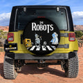 The Robots Crosswalk Spare Tire Covers Custom Car Accessories - Gearcarcover - 2