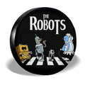 The Robots Crosswalk Spare Tire Covers Custom Car Accessories - Gearcarcover - 3