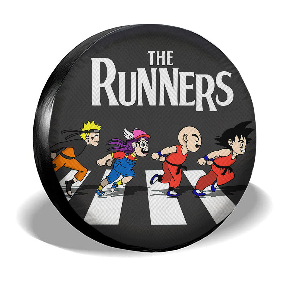 The Runners Crosswalk Spare Tire Covers Custom Car Accessories - Gearcarcover - 3