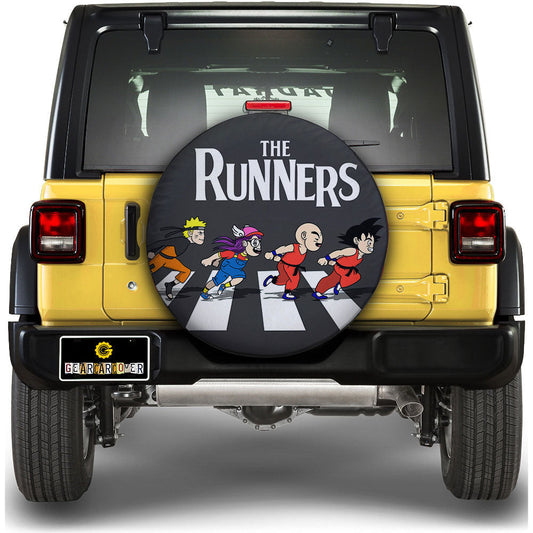 The Runners Crosswalk Spare Tire Covers Custom Car Accessories - Gearcarcover - 1