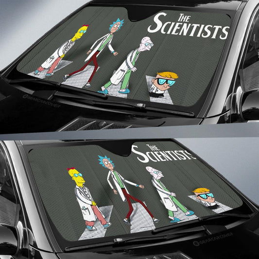 The Scientists Crosswalk Car Sunshade Custom Car Accessories - Gearcarcover - 2