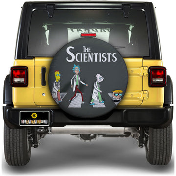 The Scientists Crosswalk Spare Tire Covers Custom Car Accessories - Gearcarcover - 1