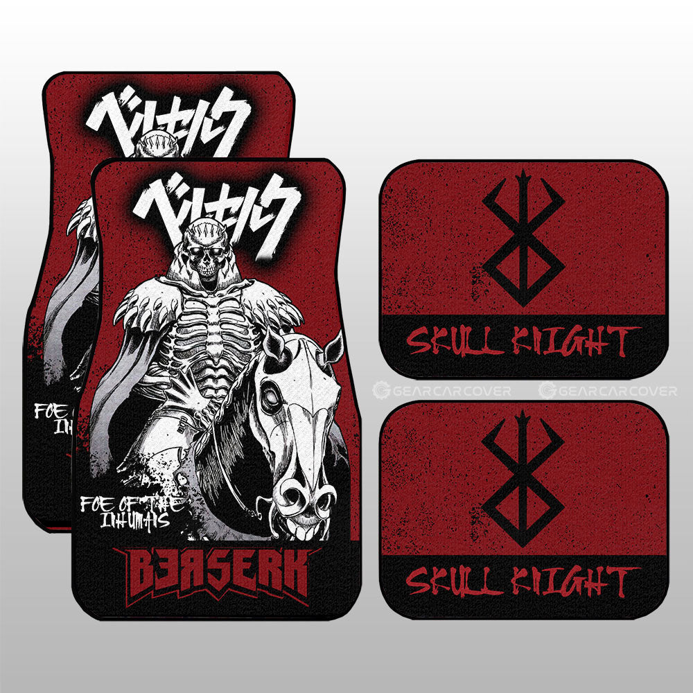 The Skull Knight Car Floor Mats Custom Car Accessories - Gearcarcover - 3