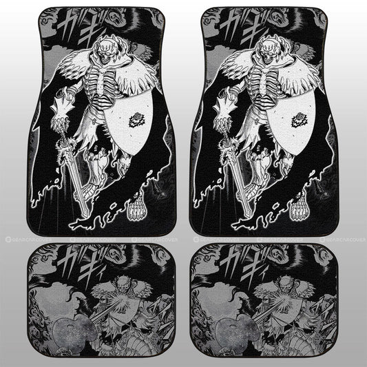 The Skull Knight Car Floor Mats Custom Car Accessories - Gearcarcover - 1