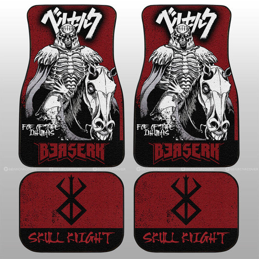 The Skull Knight Car Floor Mats Custom Car Accessories - Gearcarcover - 1