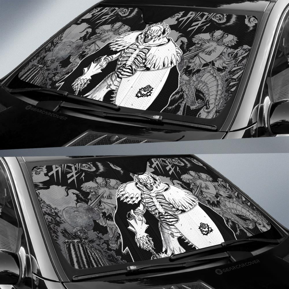 The Skull Knight Car Sunshade Custom Car Accessories - Gearcarcover - 2