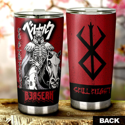 The Skull Knight Tumbler Cup Custom Car Accessories - Gearcarcover - 1