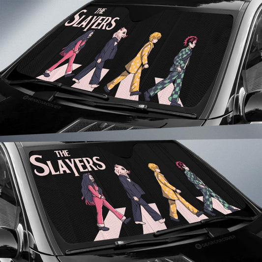 The Slayers Crosswalk Car Sunshade Custom Car Accessories - Gearcarcover - 2