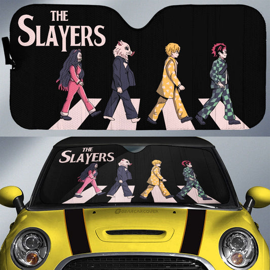 The Slayers Crosswalk Car Sunshade Custom Car Accessories - Gearcarcover - 1