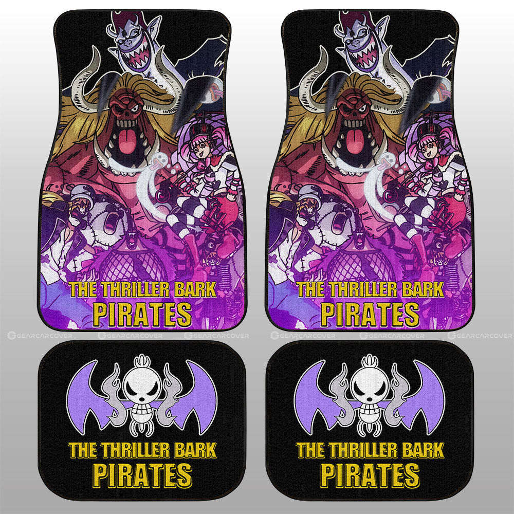 The Thriller Bark Pirates Car Floor Mats Custom Car Accessories - Gearcarcover - 1