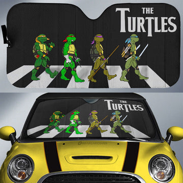 The Turtles Crosswalk Car Sunshade Custom Car Accessories - Gearcarcover - 1