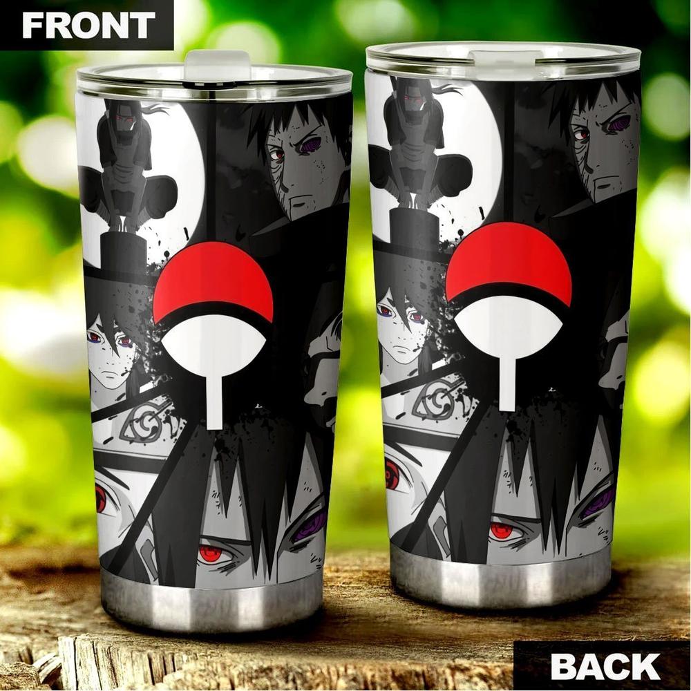 The Uchiha Clan Tumbler Cup Custom Anime Coffee Cup - Gearcarcover - 3