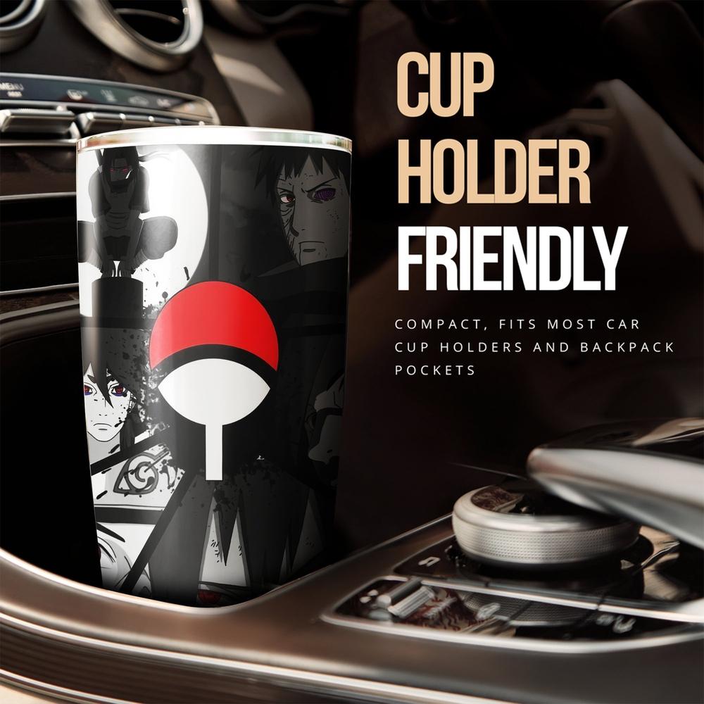 The Uchiha Clan Tumbler Cup Custom Anime Coffee Cup - Gearcarcover - 2