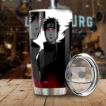 The Uchiha Clan Tumbler Stainless Steel Custom Anime - Gearcarcover - 1