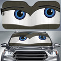 Thinking Car Eyes Sun Shade Custom Car Accessories - Gearcarcover - 1