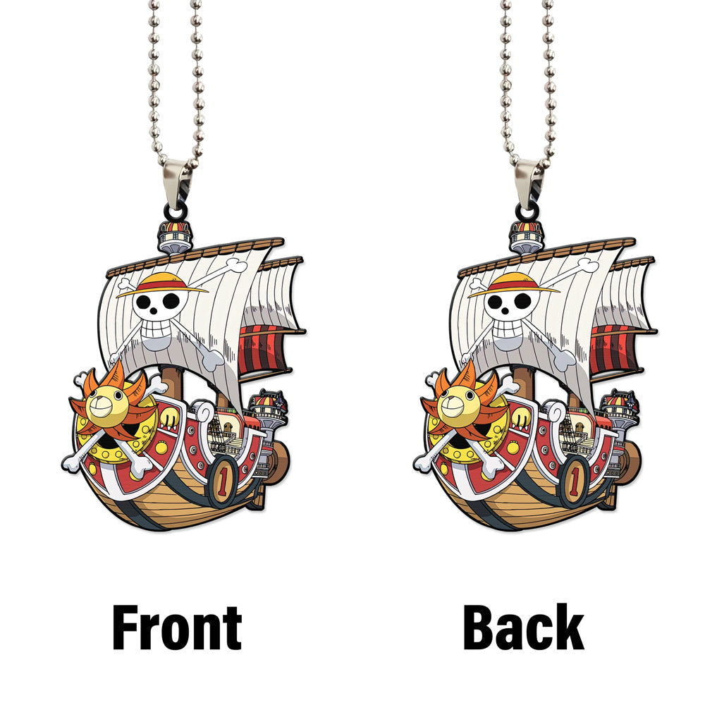 Thousand Sunny Ornament Custom Anime Car Accessories - Gearcarcover - 4