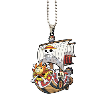 Thousand Sunny Ornament Custom Anime Car Accessories - Gearcarcover - 1