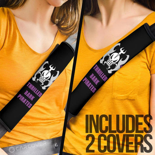 Thriller Bark Pirates Flag Seat Belt Covers Custom Car Accessories - Gearcarcover - 2