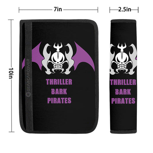 Thriller Bark Pirates Flag Seat Belt Covers Custom Car Accessories - Gearcarcover - 1