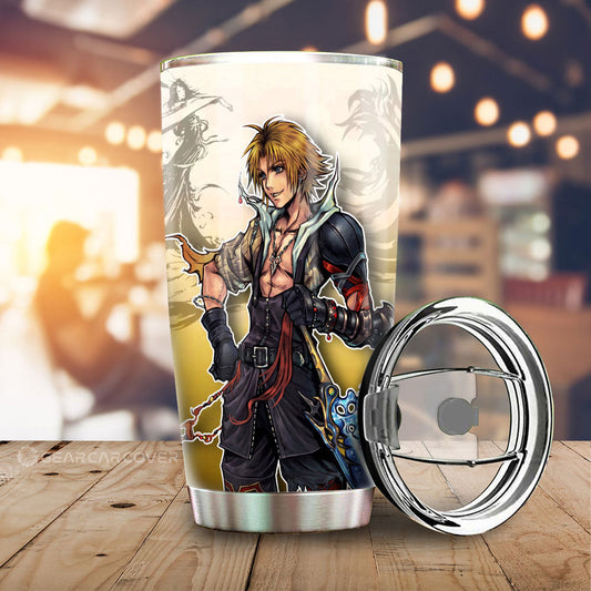 Tidus Tumbler Cup Custom Car Accessories - Gearcarcover - 2