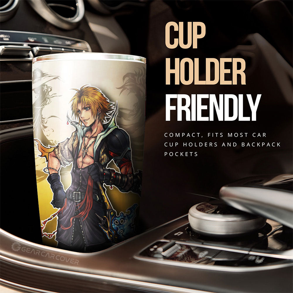 Tidus Tumbler Cup Custom Car Accessories - Gearcarcover - 3