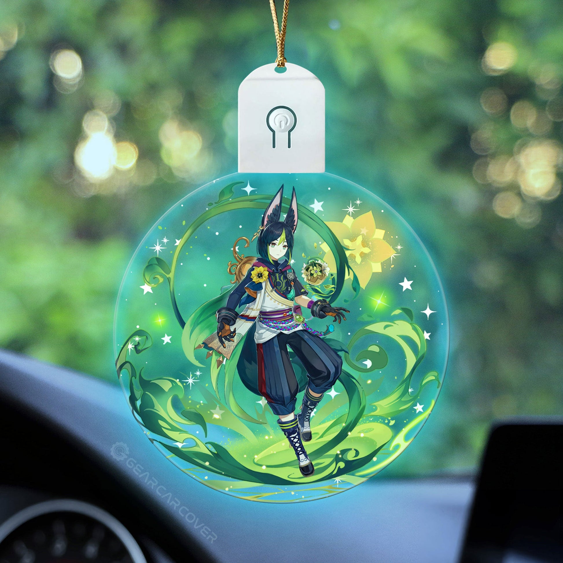 Tighnari Led Ornament Custom Car Decorations - Gearcarcover - 2