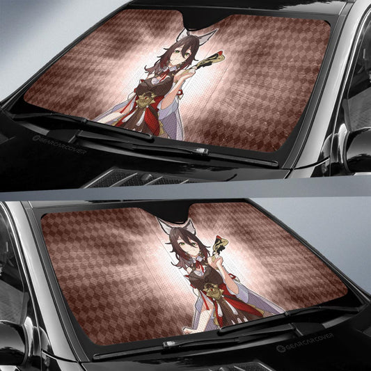 Tingyun Car Sunshade Custom Honkai Star Rail Car Accessories - Gearcarcover - 2