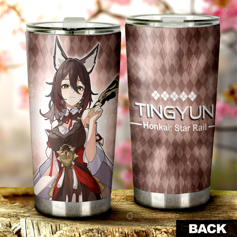 Tingyun Tumbler Cup Custom Honkai Star Rail Car Accessories - Gearcarcover - 1