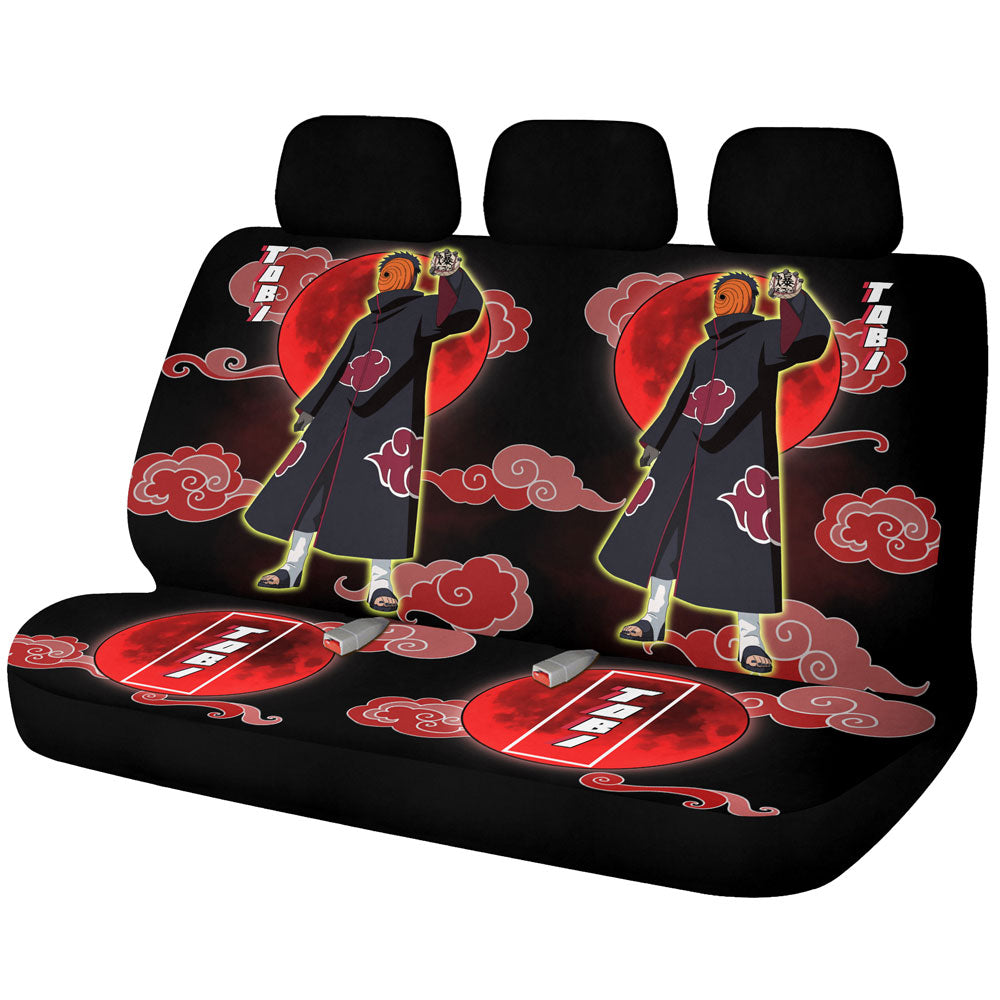 Tobi Car Back Seat Covers Custom Anime Car Accessories - Gearcarcover - 1