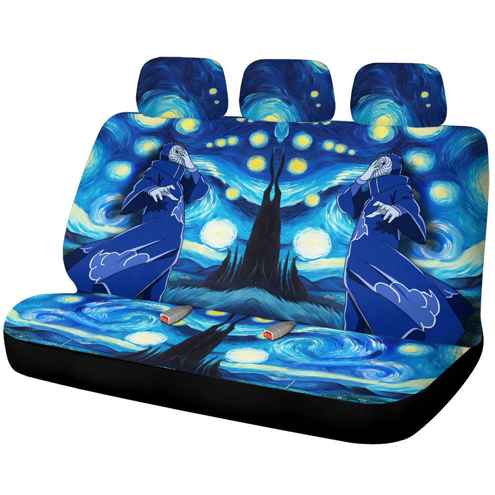 Tobi Car Back Seat Covers Custom Starry Night Styles - Gearcarcover - 1