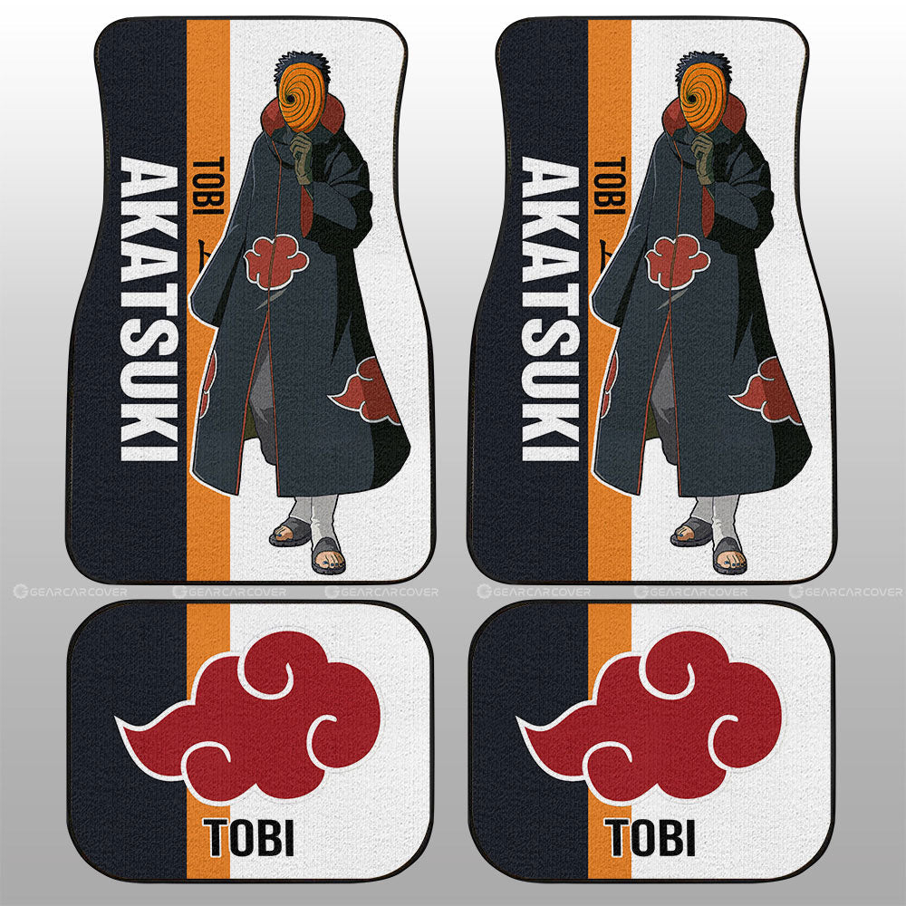 Tobi Car Floor Mats Custom Anime Car Accessories - Gearcarcover - 2