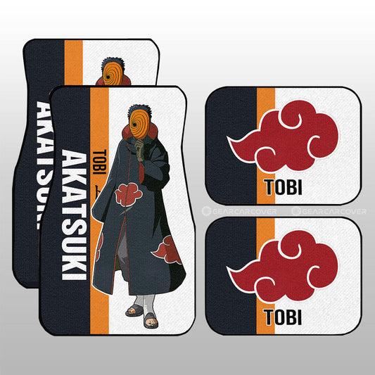 Tobi Car Floor Mats Custom Anime Car Accessories - Gearcarcover - 1