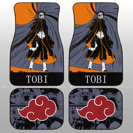 Tobi Car Floor Mats Custom Car Accessories Manga Color Style - Gearcarcover - 2