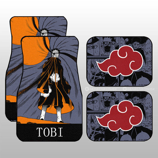 Tobi Car Floor Mats Custom Car Accessories Manga Color Style - Gearcarcover - 1