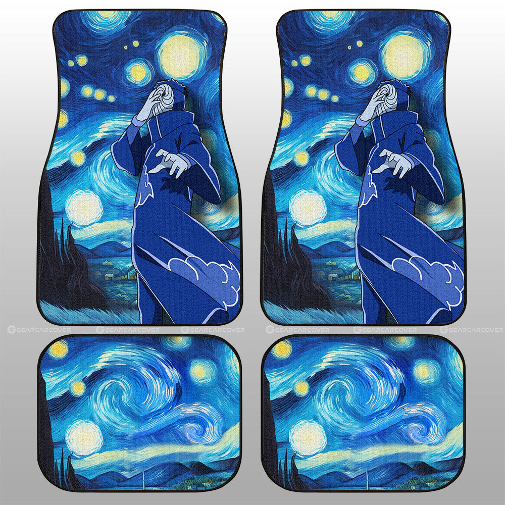 Tobi Car Floor Mats Custom Starry Night Styles - Gearcarcover - 1