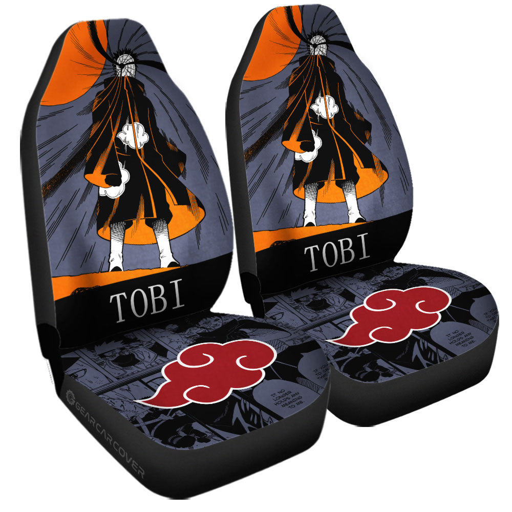 Tobi Car Seat Covers Custom Anime Car Accessories Manga Color Style - Gearcarcover - 3