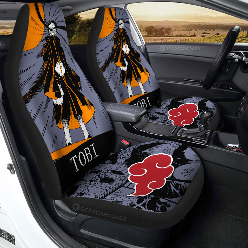 Tobi Car Seat Covers Custom Anime Car Accessories Manga Color Style - Gearcarcover - 1