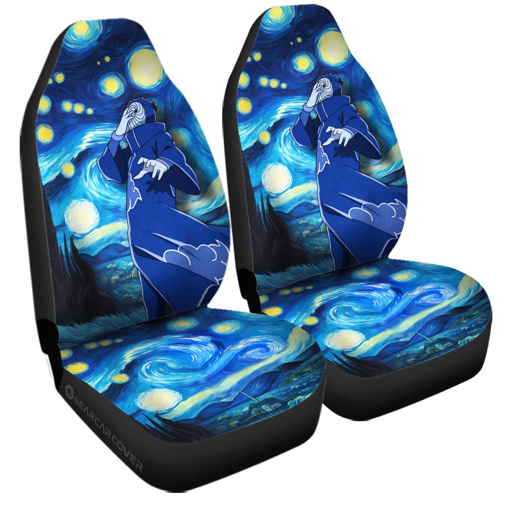 Tobi Car Seat Covers Custom Starry Night Styles - Gearcarcover - 3