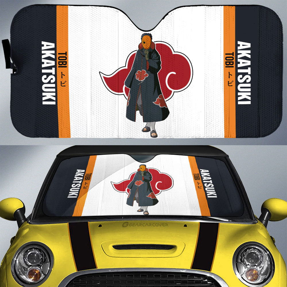 Tobi Car Sunshade Custom Anime Car Accessories - Gearcarcover - 1