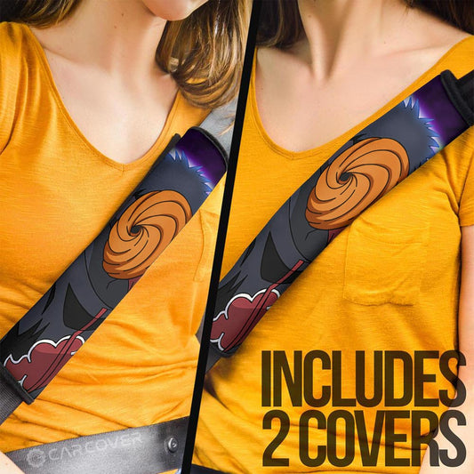 Tobi Seat Belt Covers Custom For Anime Fans - Gearcarcover - 2